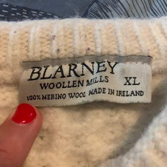 Irish Wool Fisherman’s Sweater - Picture 4 of 7